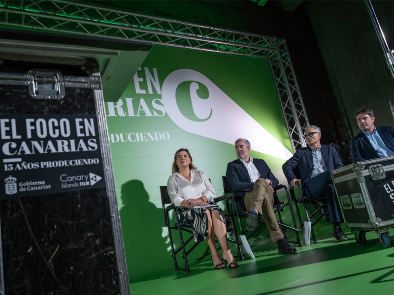 Fuerteventura Film Commission presente en el acto de conmemoración de los 15 años de Canarias como sector estratégico Audiovisual