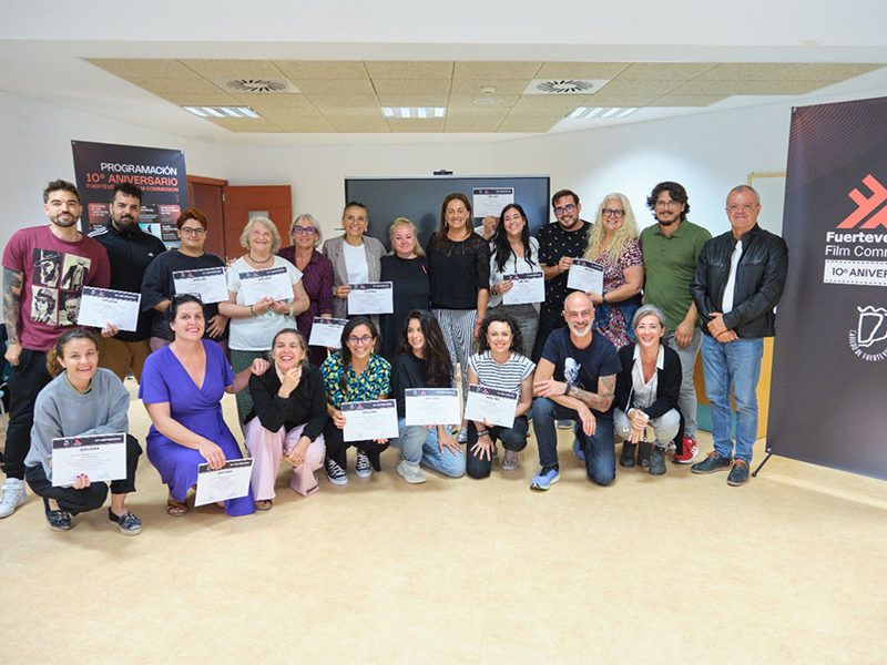 Éxito del curso de guion cinematográfico