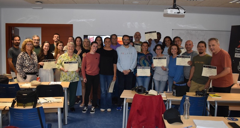 Fuerteventura Film Commission forma a casi una treintena de personas en fotografía profesional